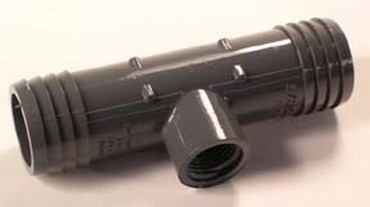 Indmar FITTING-TEE 1 1/4 HOSE RUN X 1