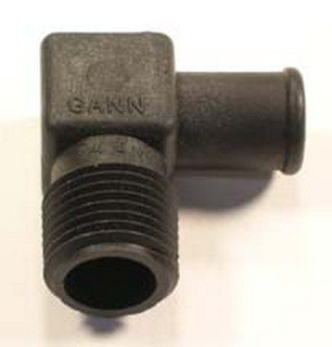 Indmar FITTING 90 NYLON 1/2 NPT x 5/8