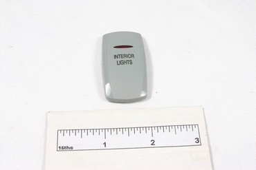 Boat, Marine Switch Cover, Int.Lights, Grey