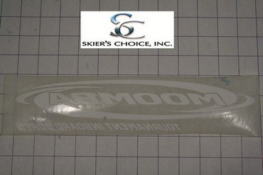 Boat, Marine Decal, Mobius (Moomba) 3" x 12"