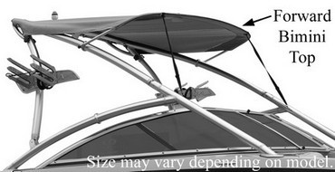 Boat, Marine Forward Bimini,Red