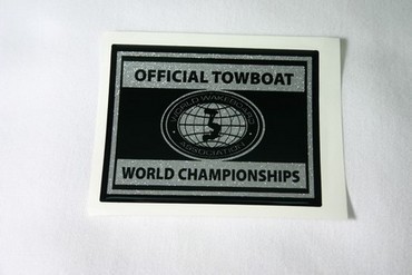 Boat, Marine Decal Official World Games Towboat 2007