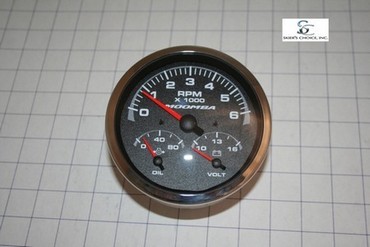 Boat, Marine Gauge, 5" Tach,Oil,Volt