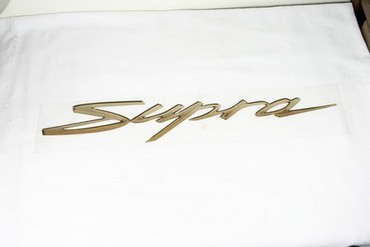 Boat, Marine Decal, Supra, Domed, Bronze