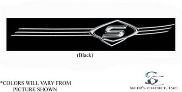 Boat, Marine Decal, "S", Strb Side, Black